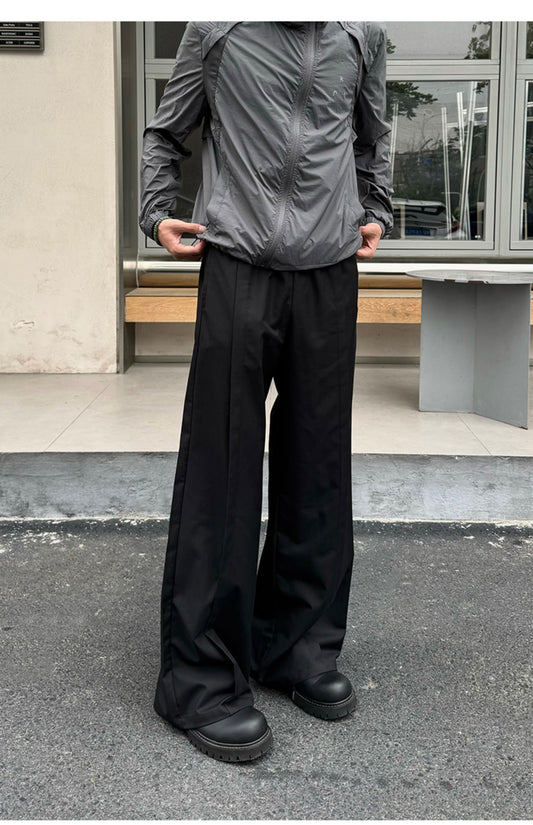 Drawstring casual pants