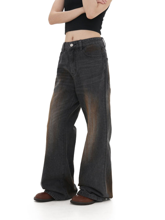 Retro Wash Bootcut Jeans