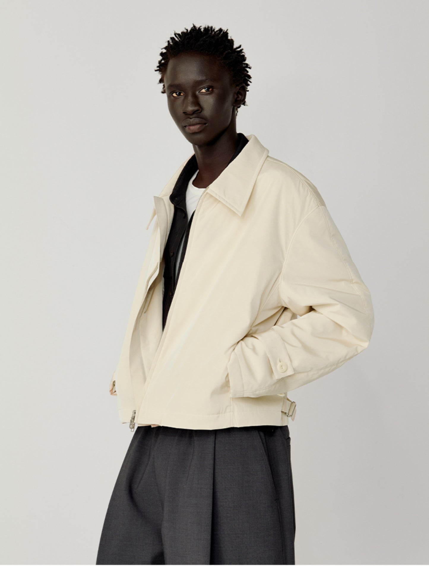 Double-Zipper Lightweight Jacket