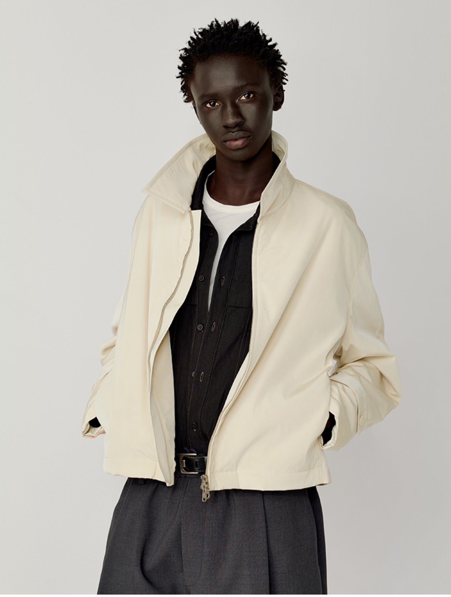 Double-Zipper Lightweight Jacket