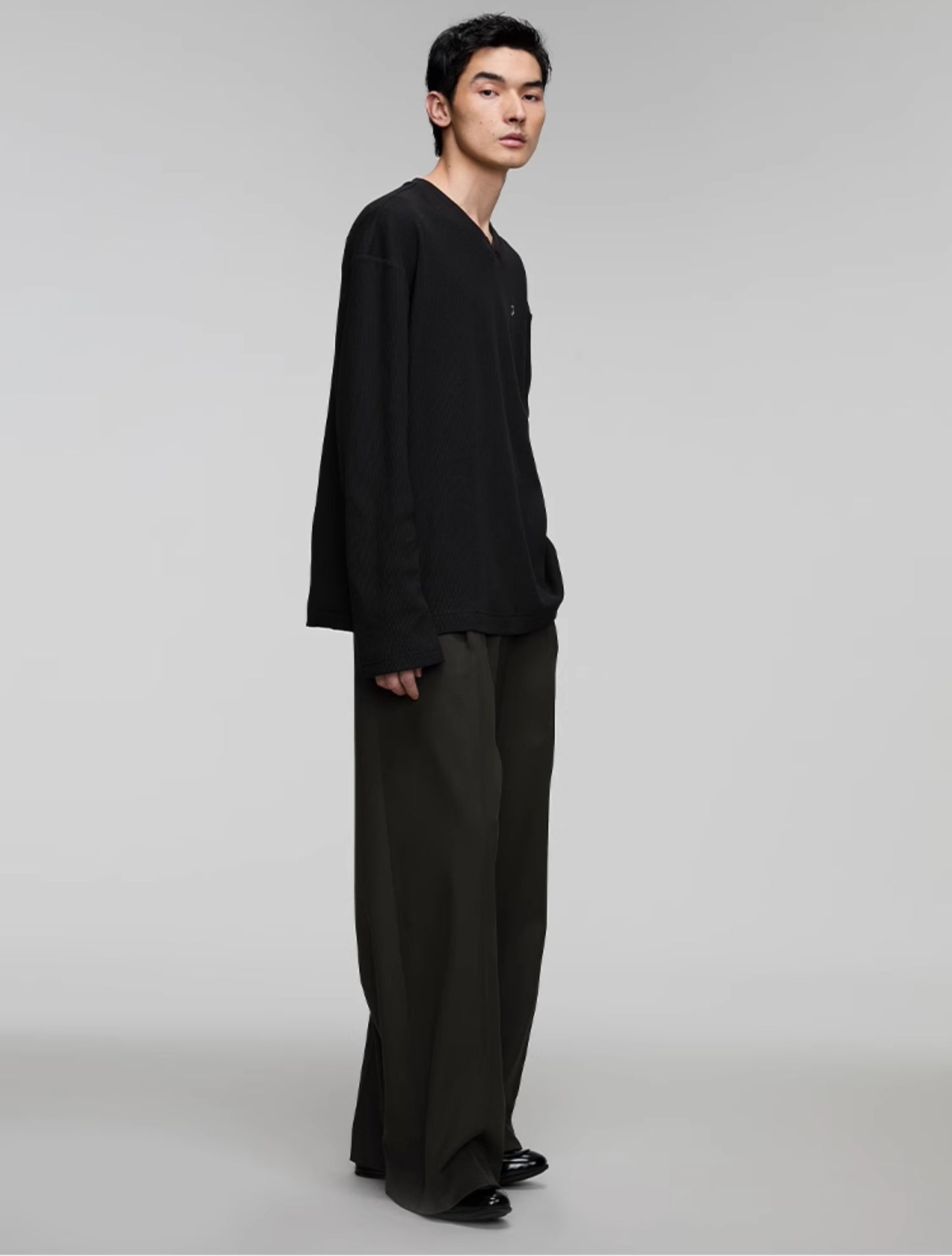 Waffle Embroidery T-Shirt