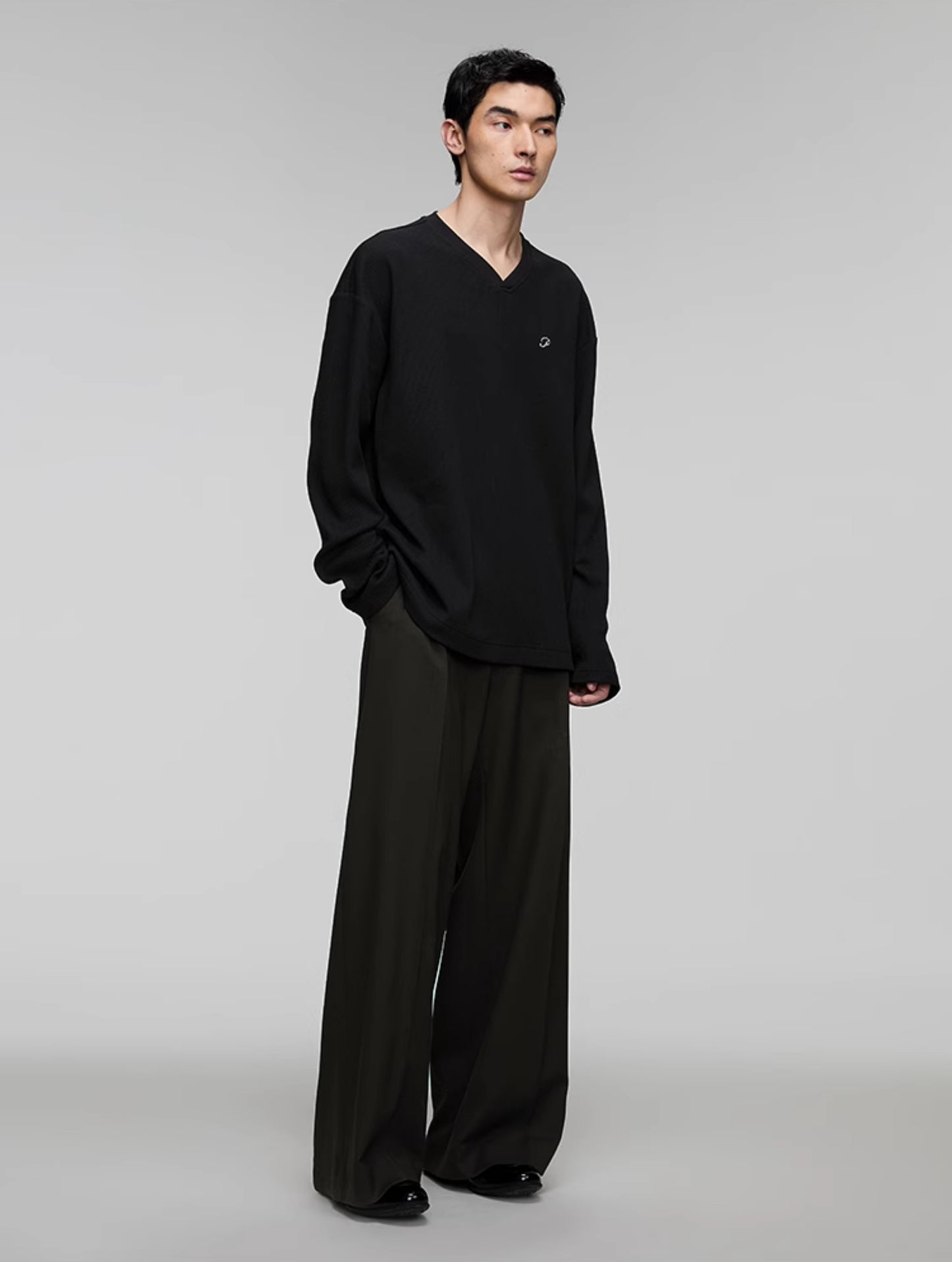 Waffle Embroidery T-Shirt