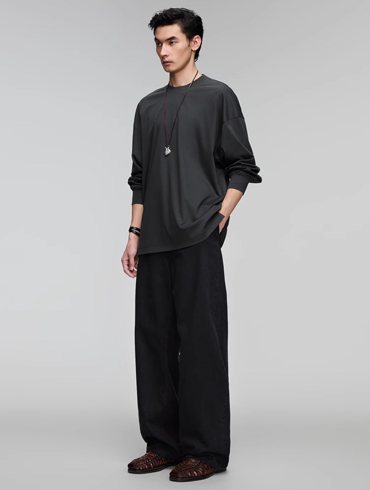 Loose cotton casual T-shirt