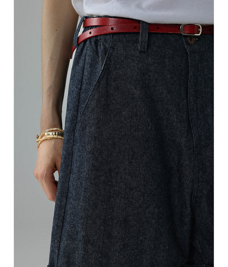 Relaxed-Fit Roll-Up Shorts