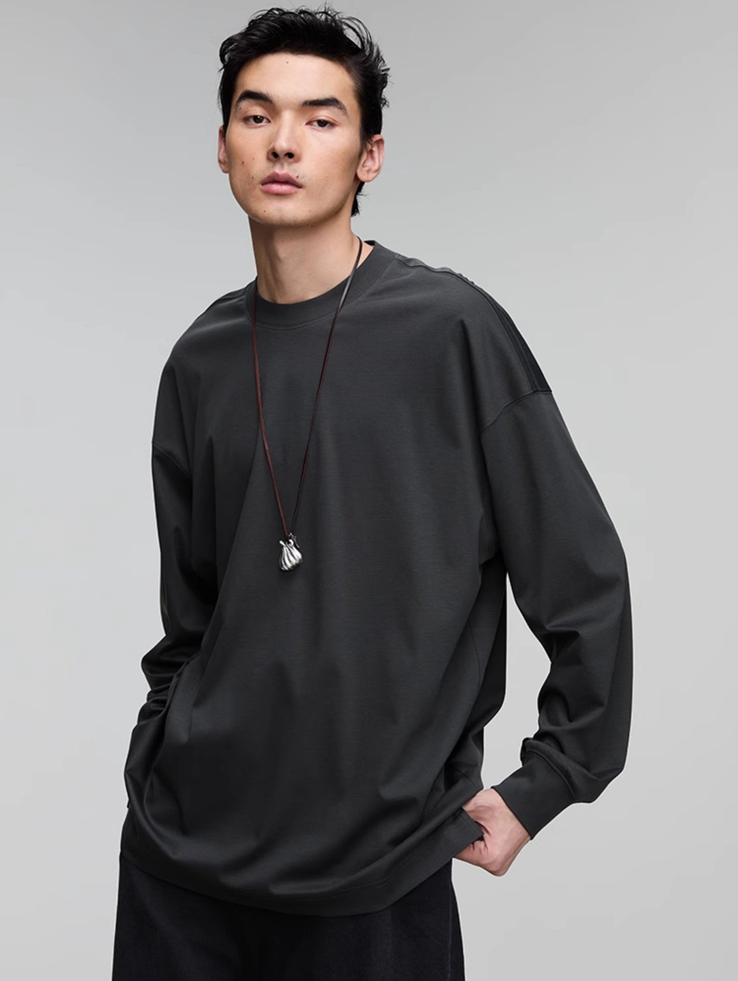 Loose cotton casual T-shirt