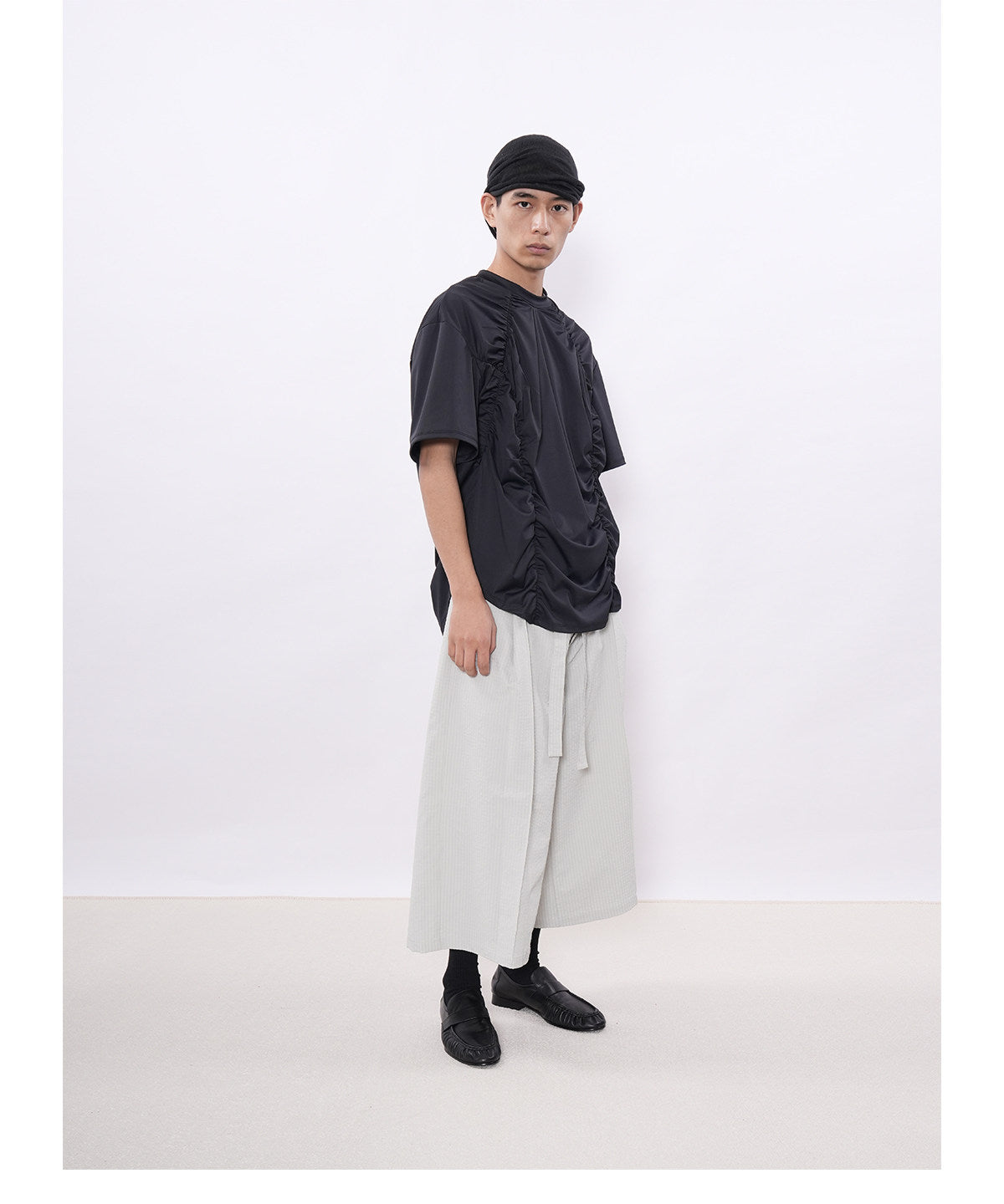 Pleated Workout T-Shirt