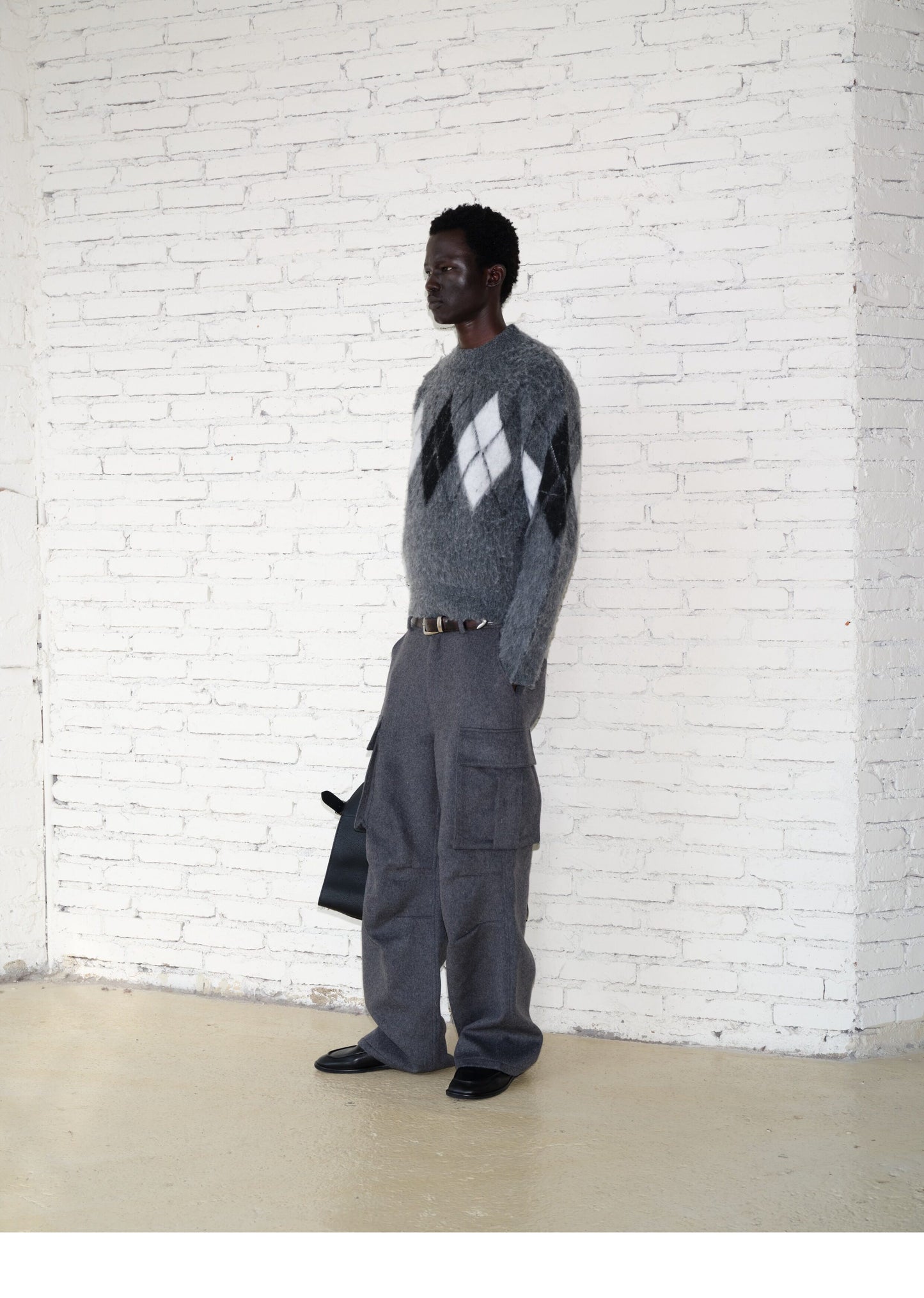 Wool-Blend Work Pants