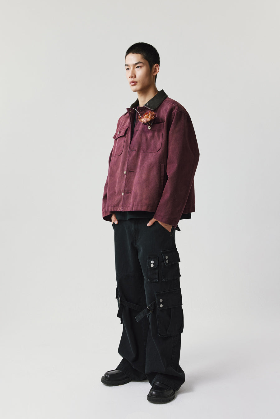 Short A-line jacket