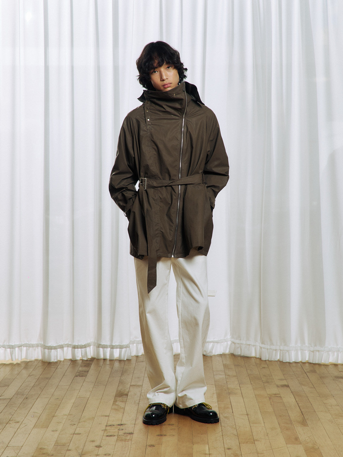 Irregular Collar Jacket