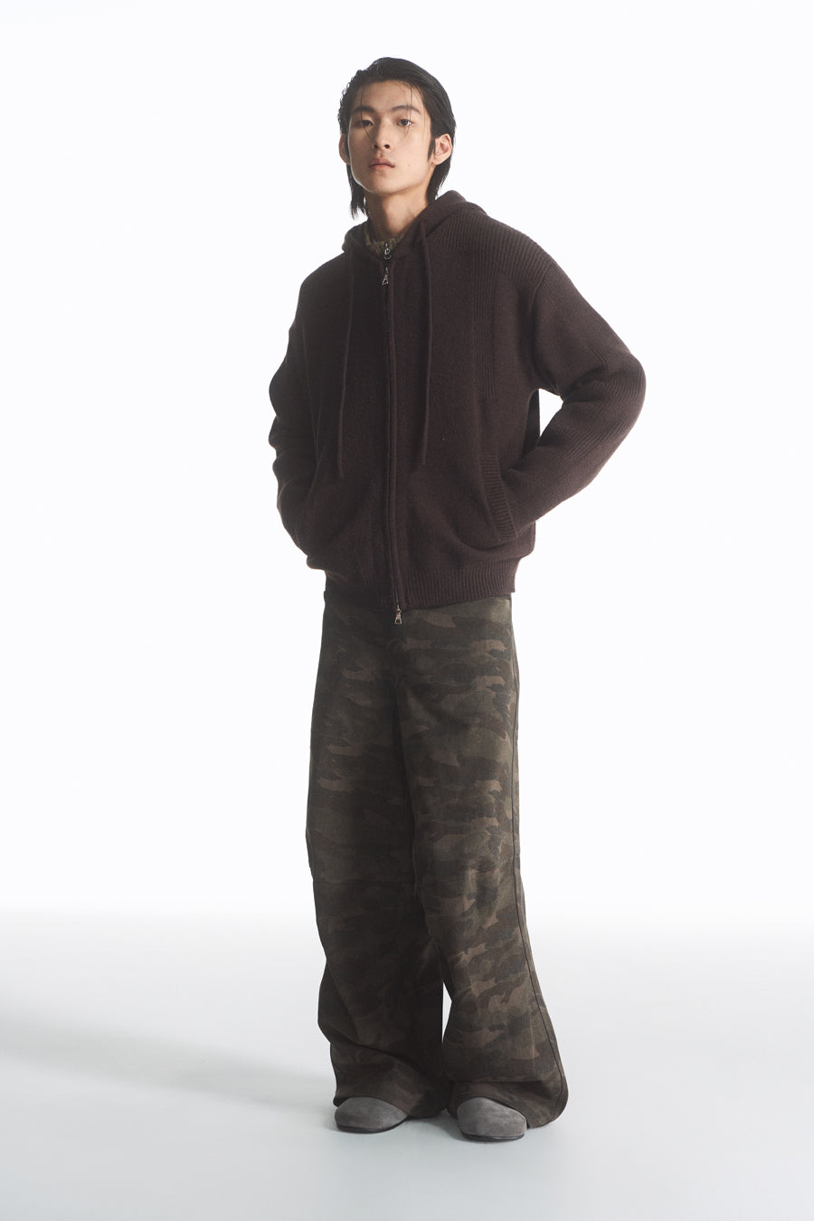 Drawstring Hooded Sweater