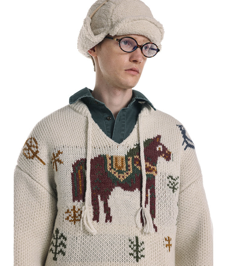 Retro Crewneck Sweater