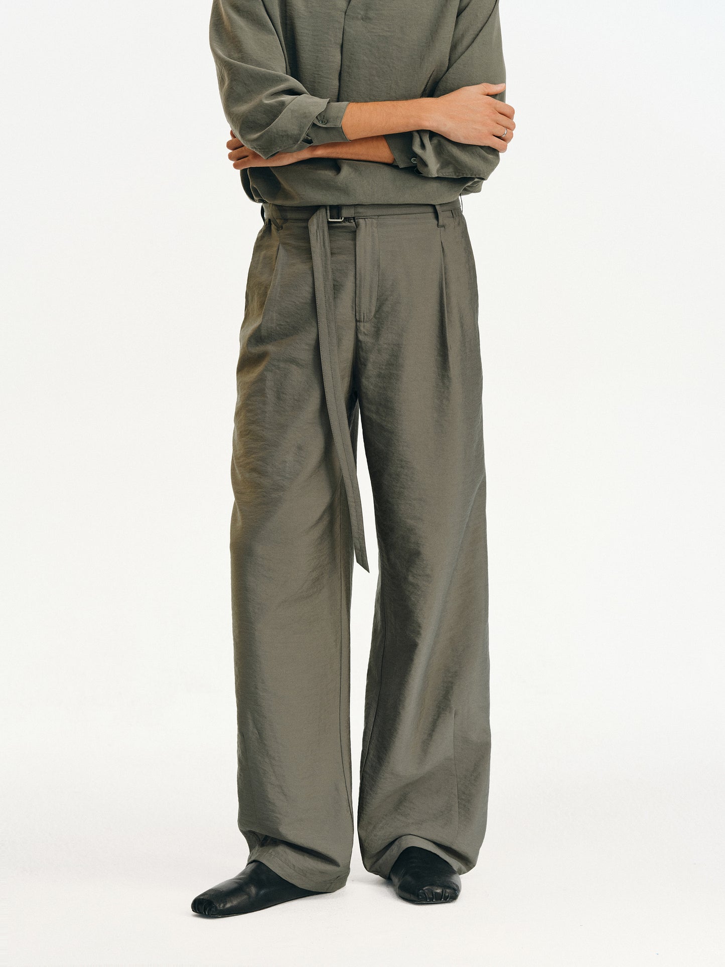 Dry Silk Casual Pants