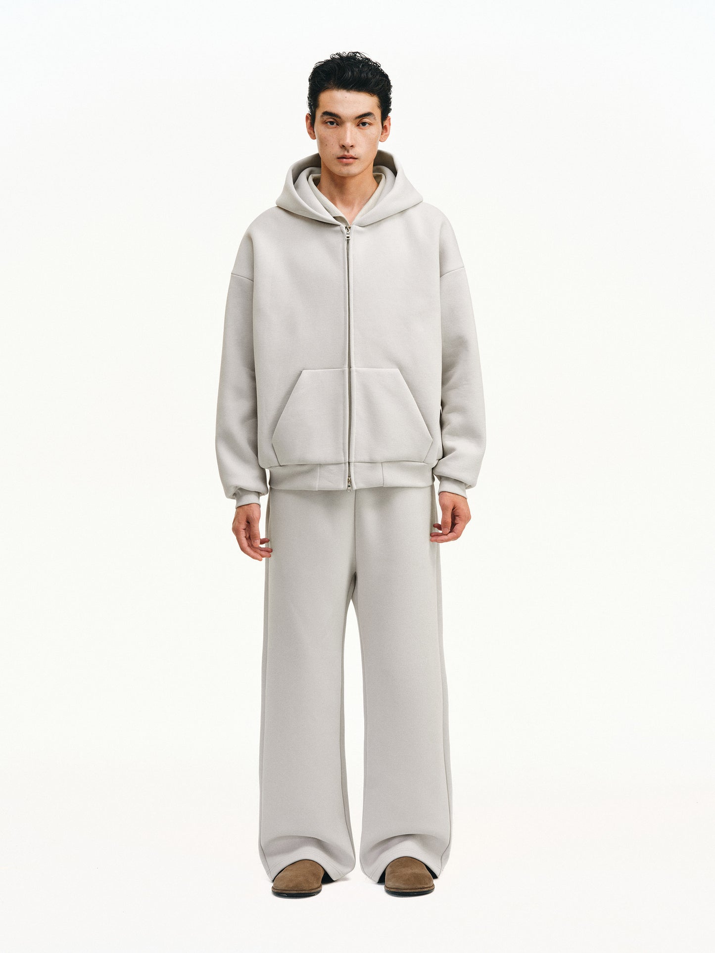 Heavy-textured sweatpants