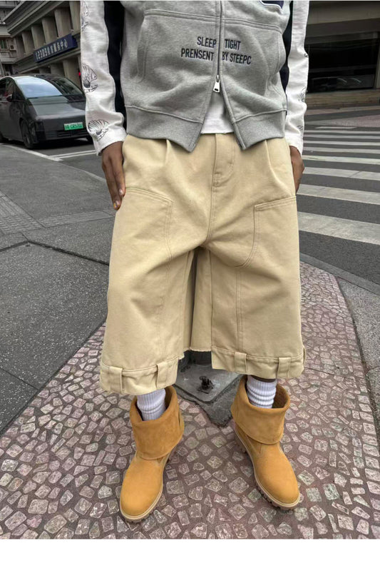 워커 스타일 칠부 반바지