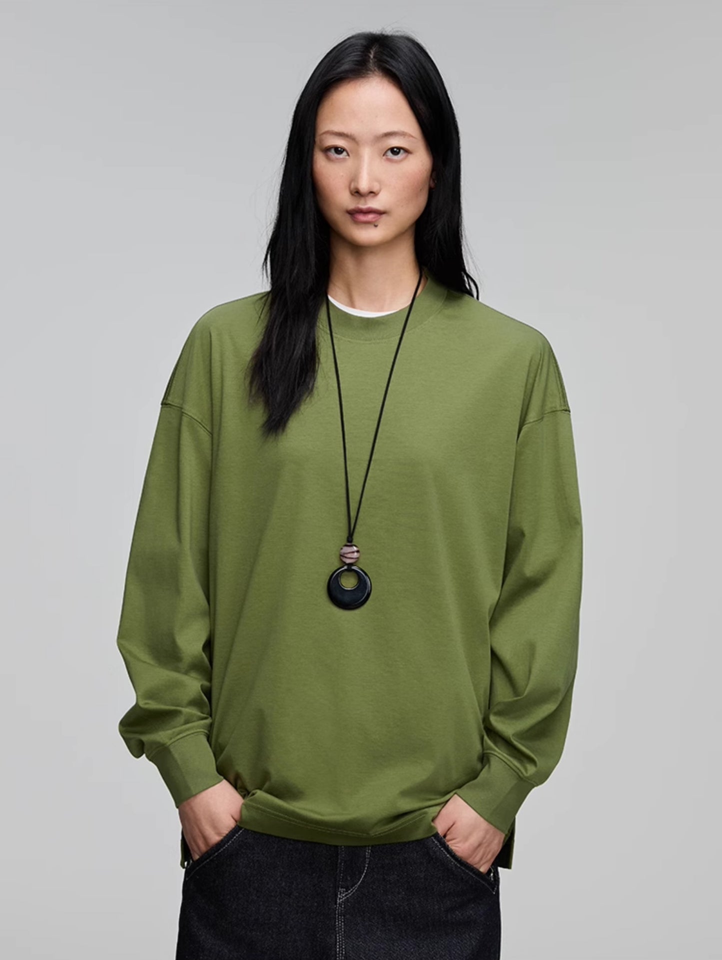 Loose cotton casual T-shirt