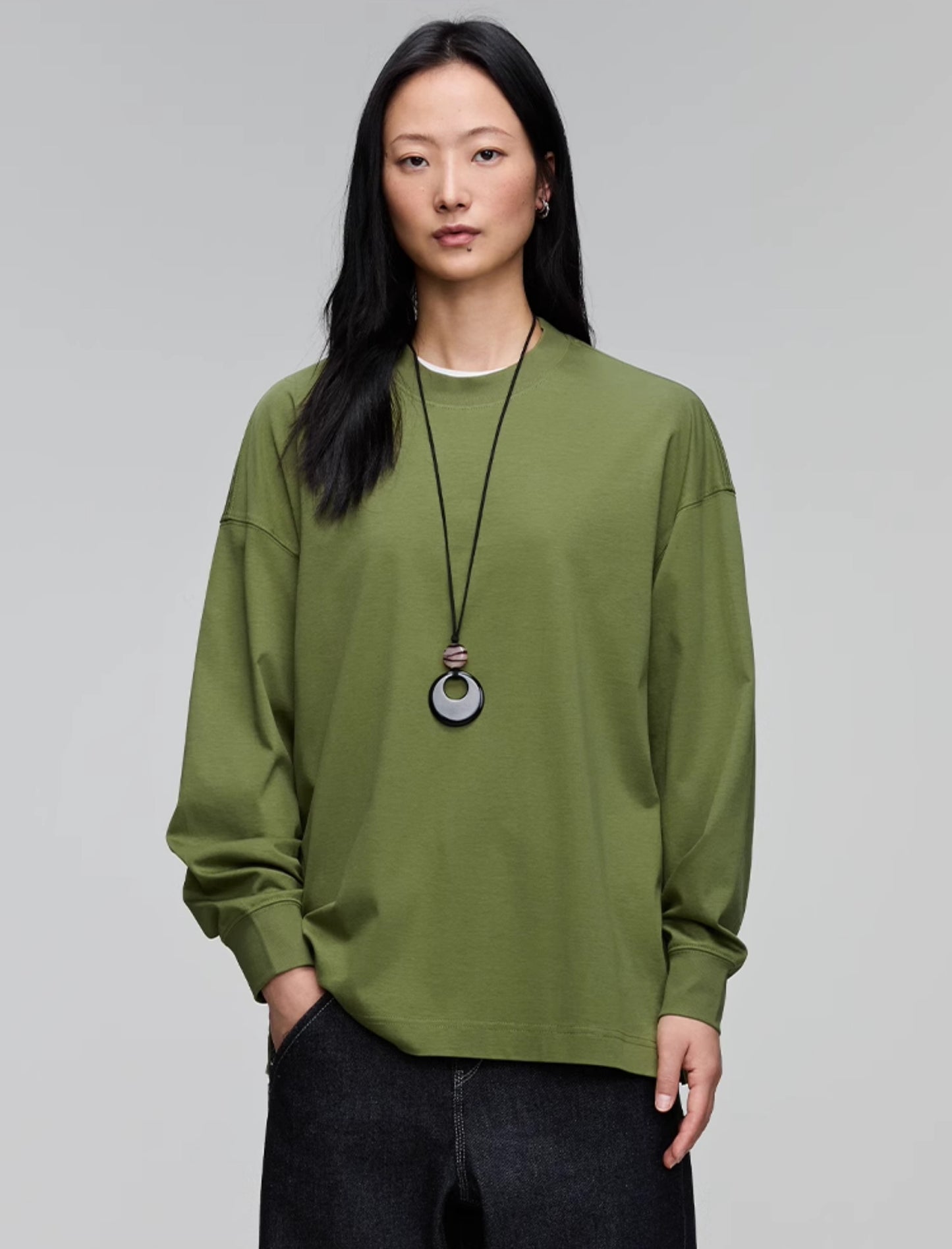 Loose cotton casual T-shirt