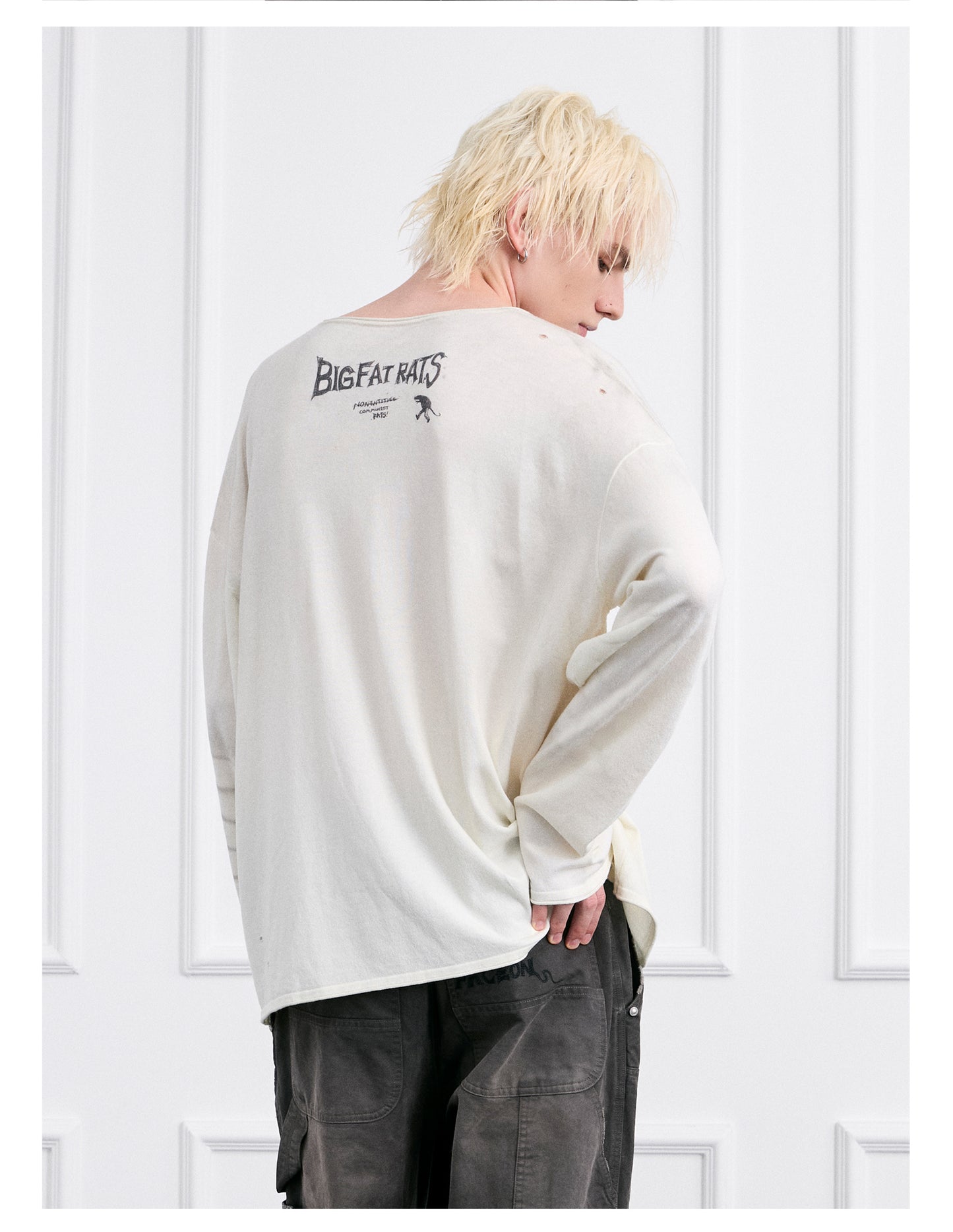 Graffiti Crew Neck T-Shirt