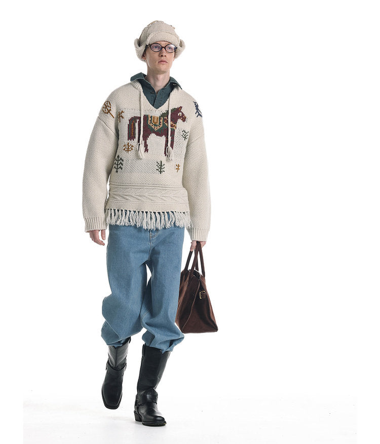 Retro Crewneck Sweater