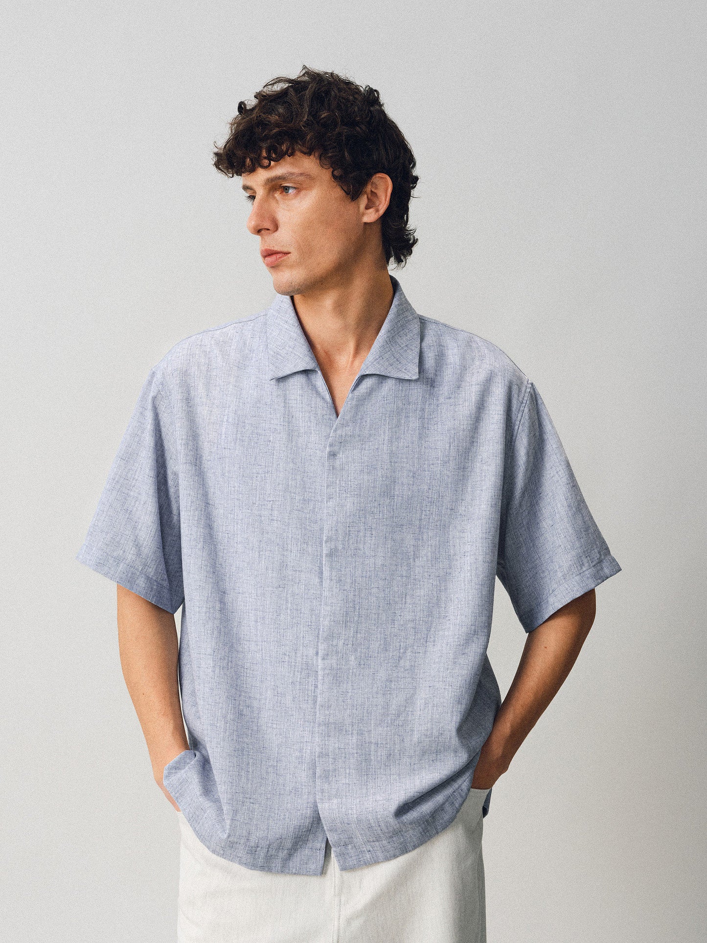 Small V-neck shirt