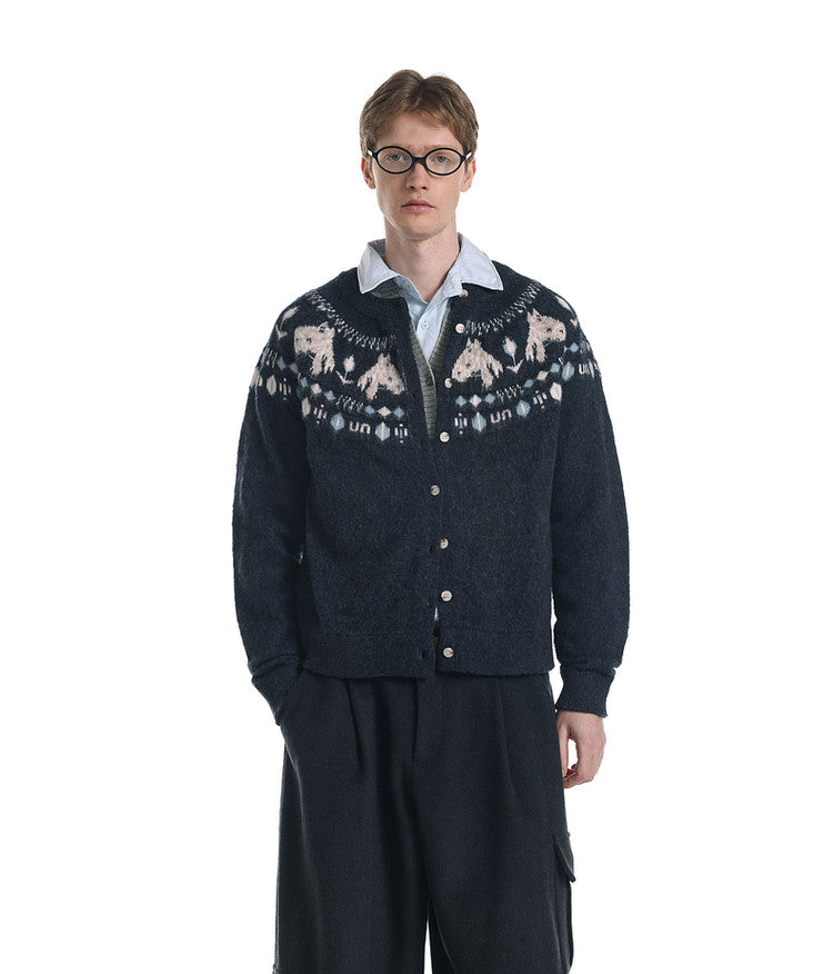 Wool Blend Cardigan