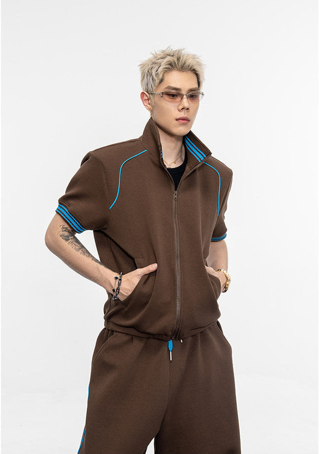Relaxed Casual Jacket Set