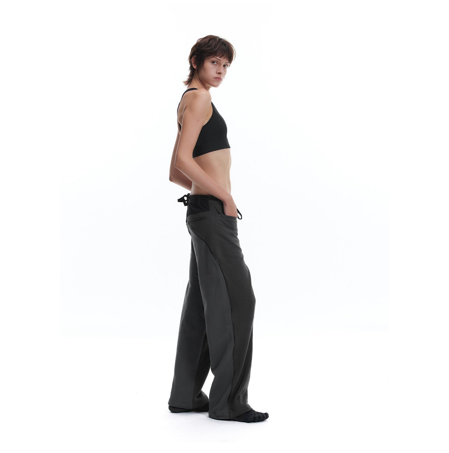 Adjustable-Length Sweatpants