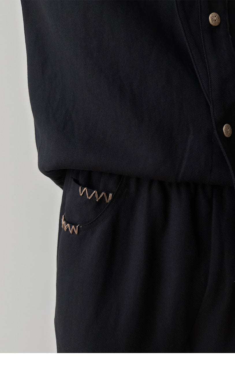 Natural Lyocell Casual Pants