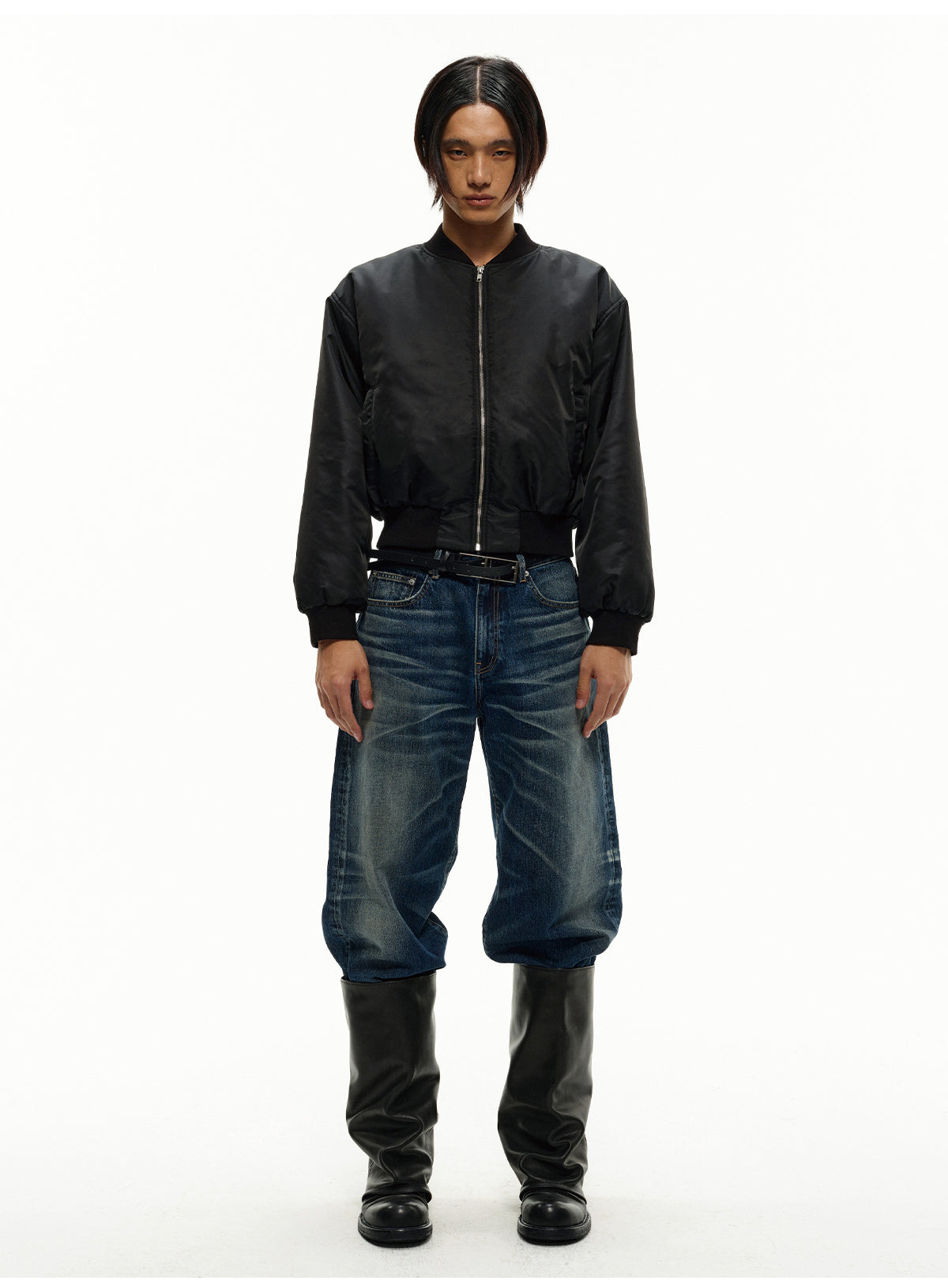 Pleated Cotton Jacket