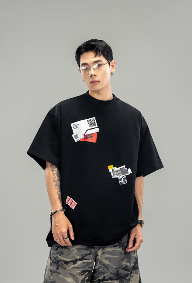 Trendy Round Neck T-Shirt