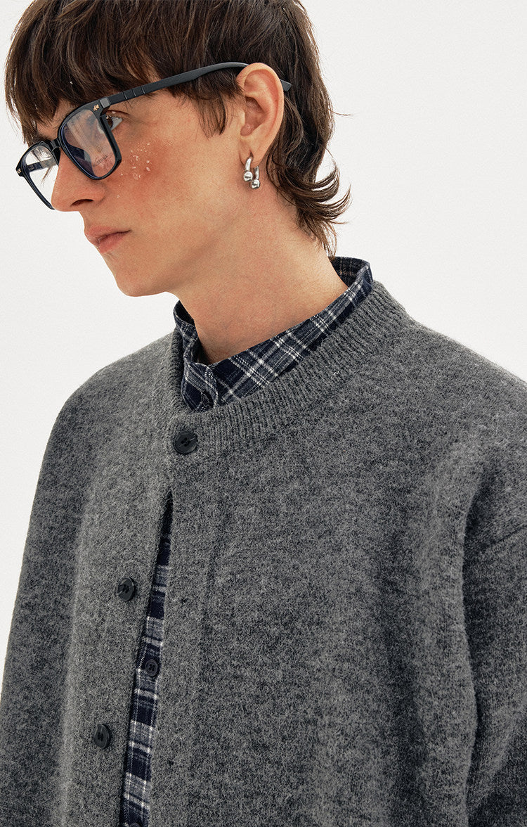 Faux Two-Piece Cardigan