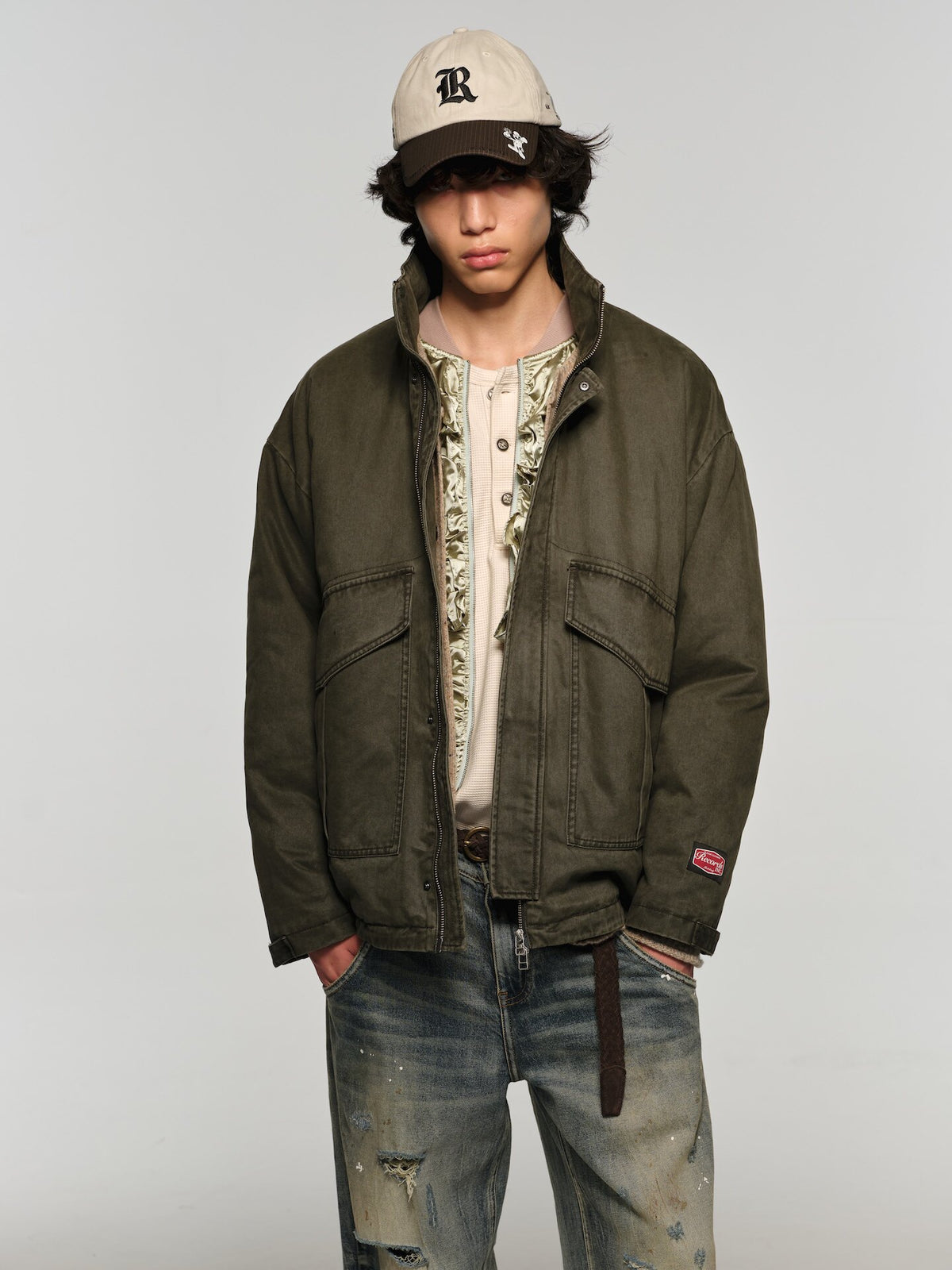 Vintage-Style Battlefield Cotton Jacket