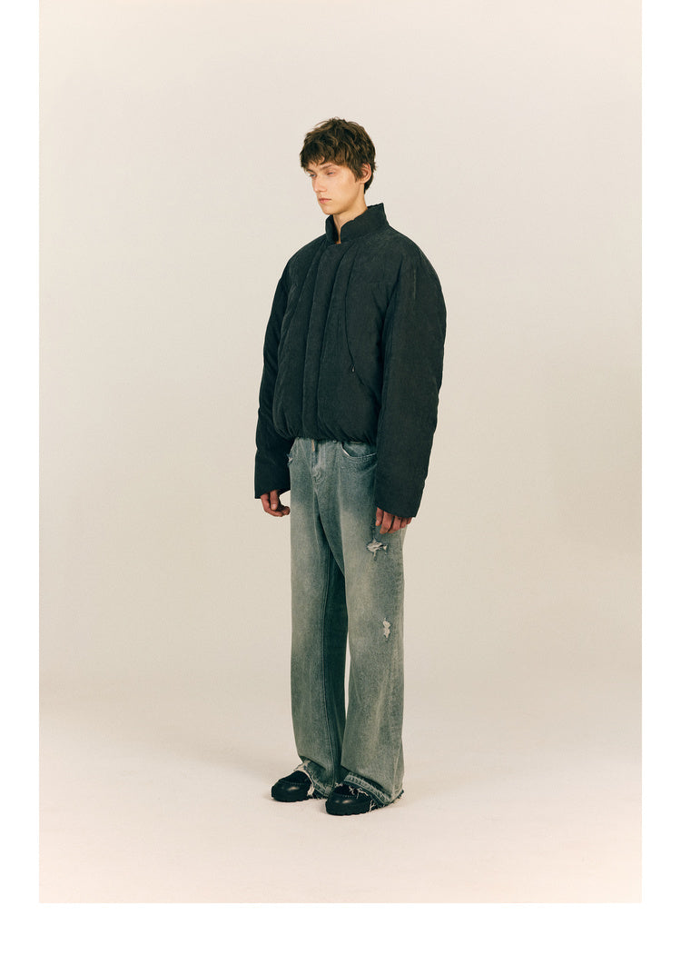 Raised quilted jacket