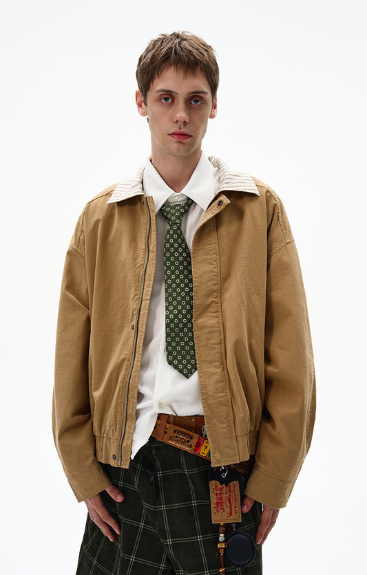 Fake Two-Piece Pilot Jacket