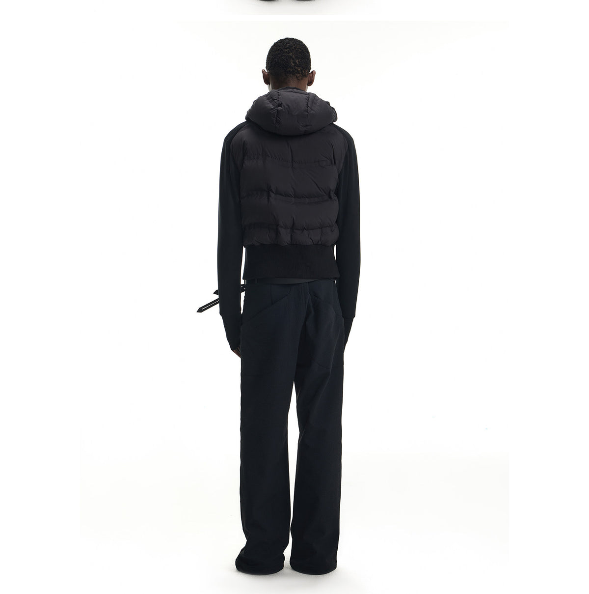 Down Jacket with Detachable Hood