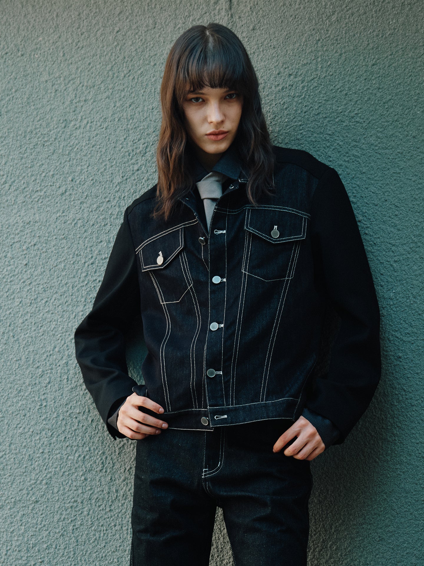 Deconstructed Denim Jacket