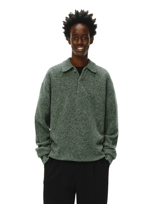 Alpaca Wool Knit Shirt