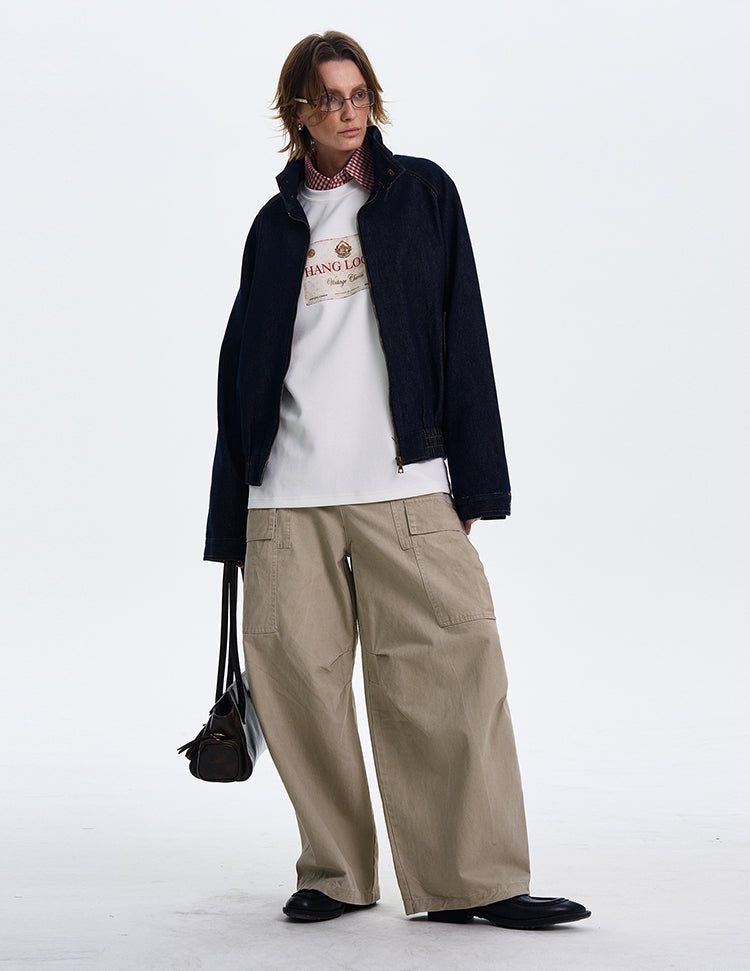 Harrington Denim Jacket