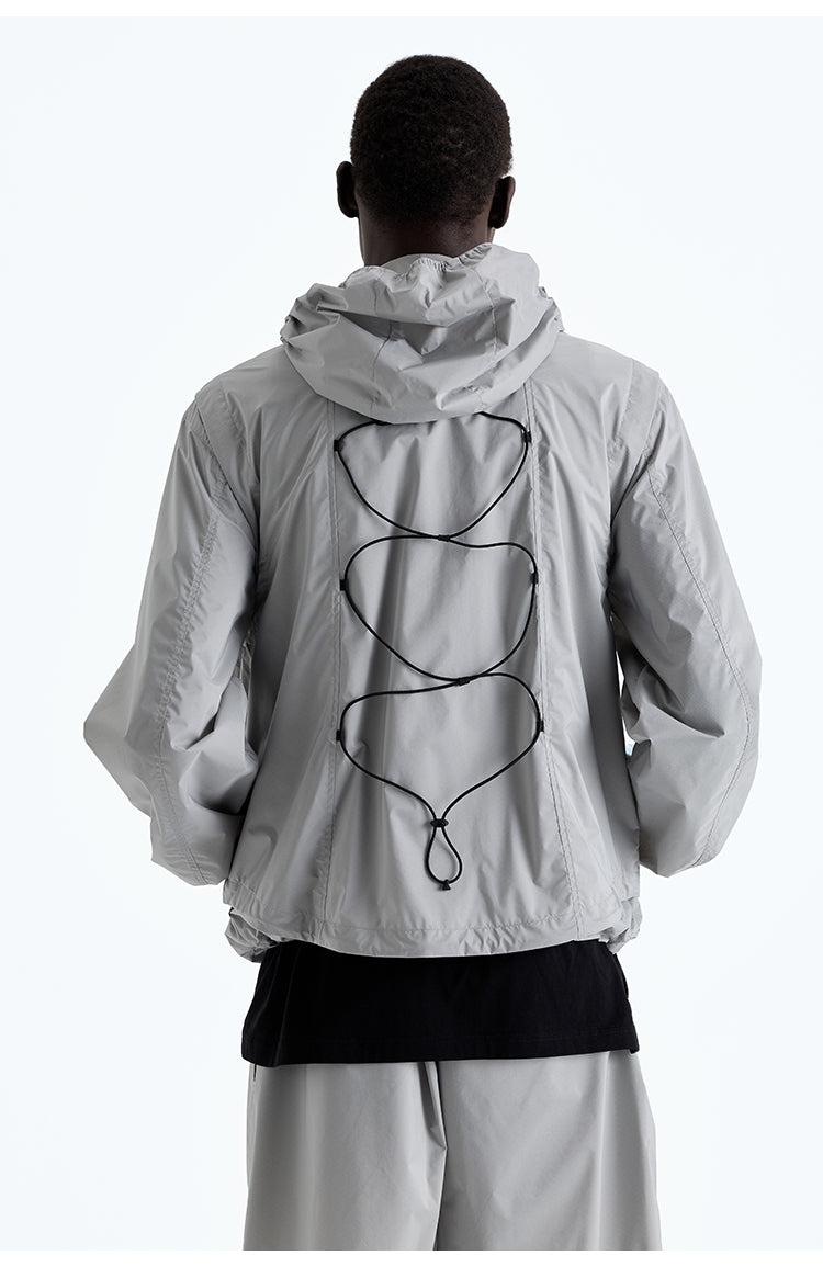 Water-repellent windshell vest