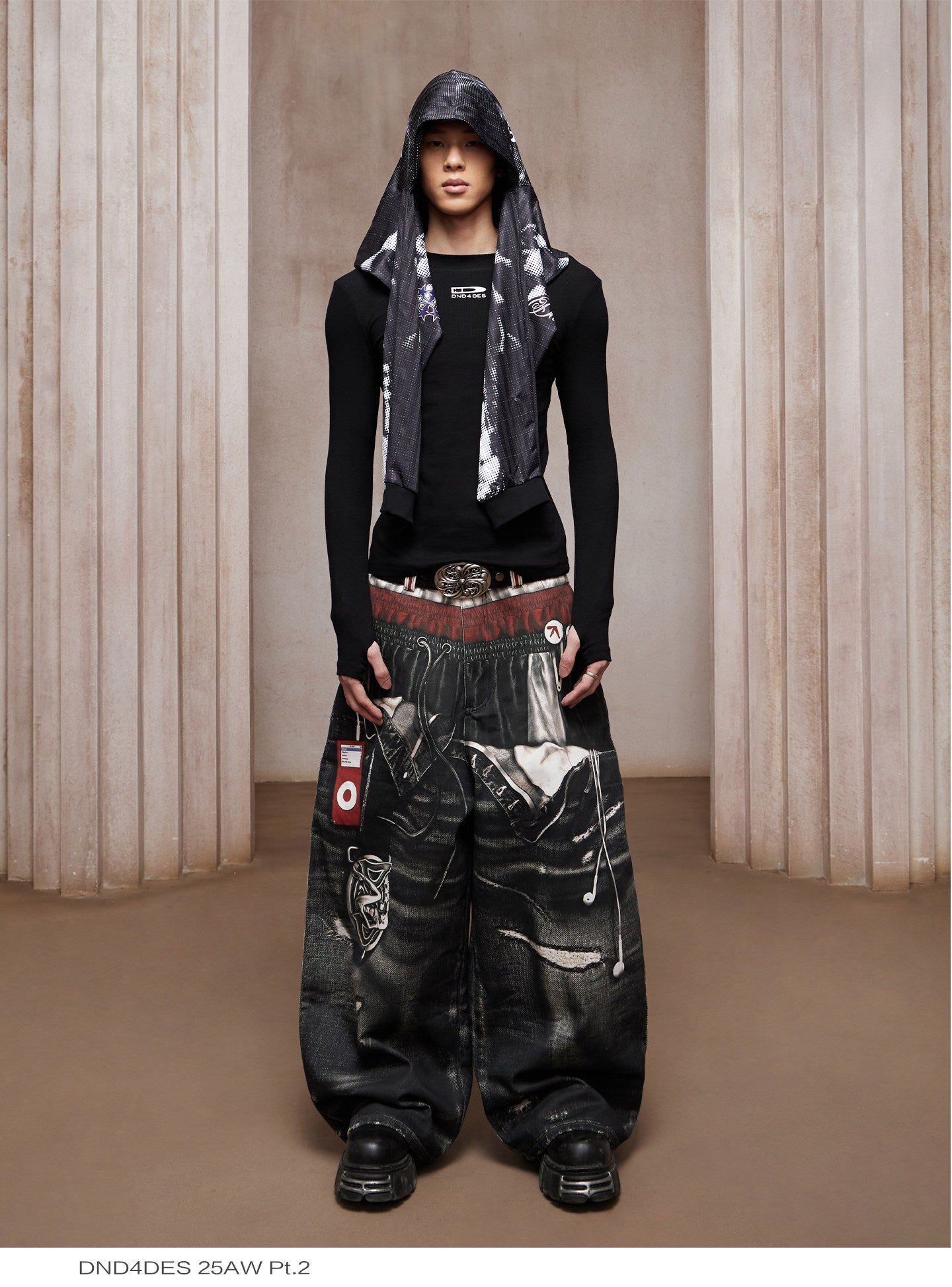 Original 3D-Printed Denim Pants