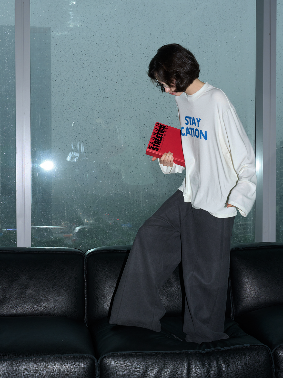 Soft Print Loose T-Shirt