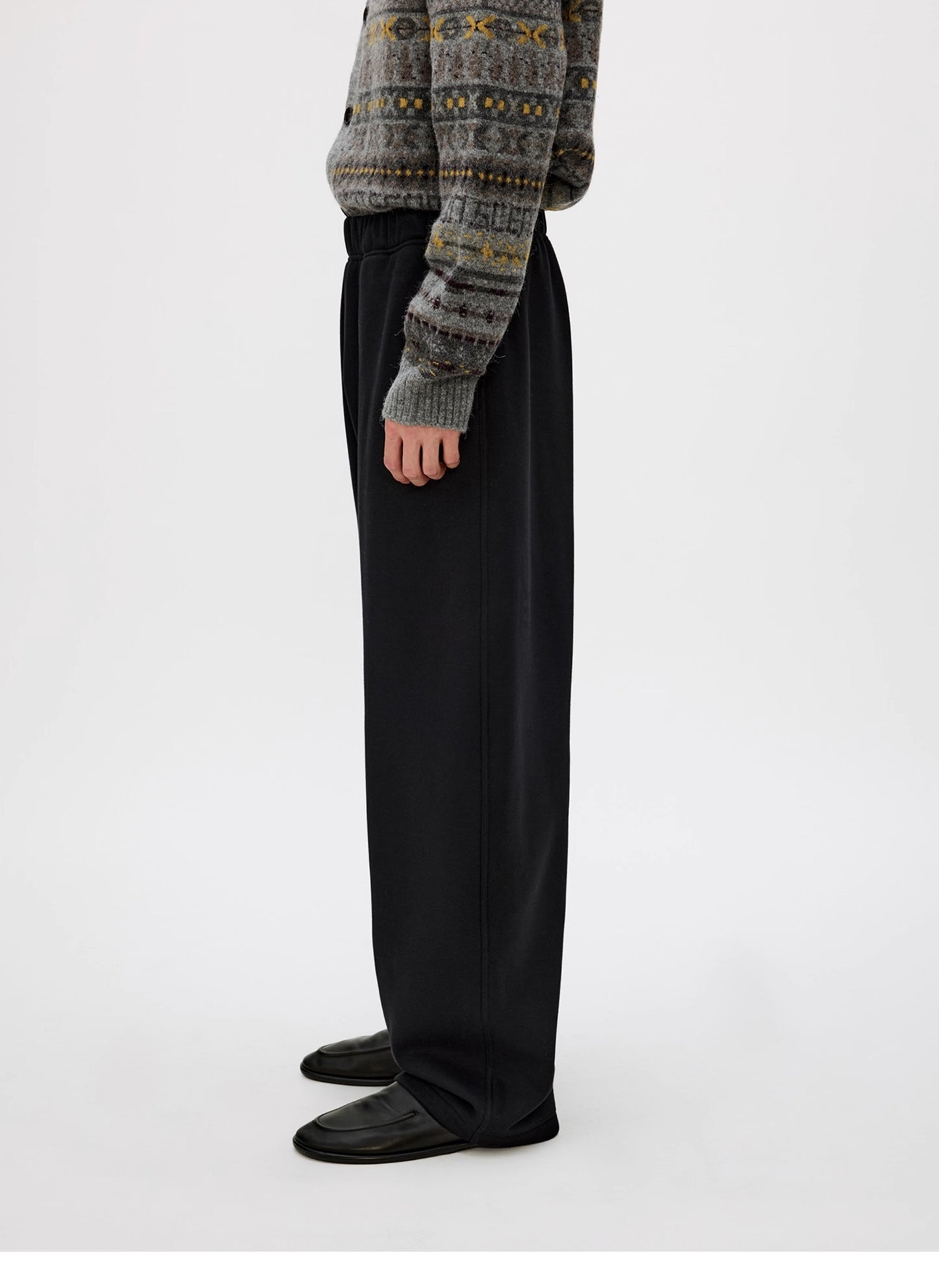 Relaxed Straight Sweatpants