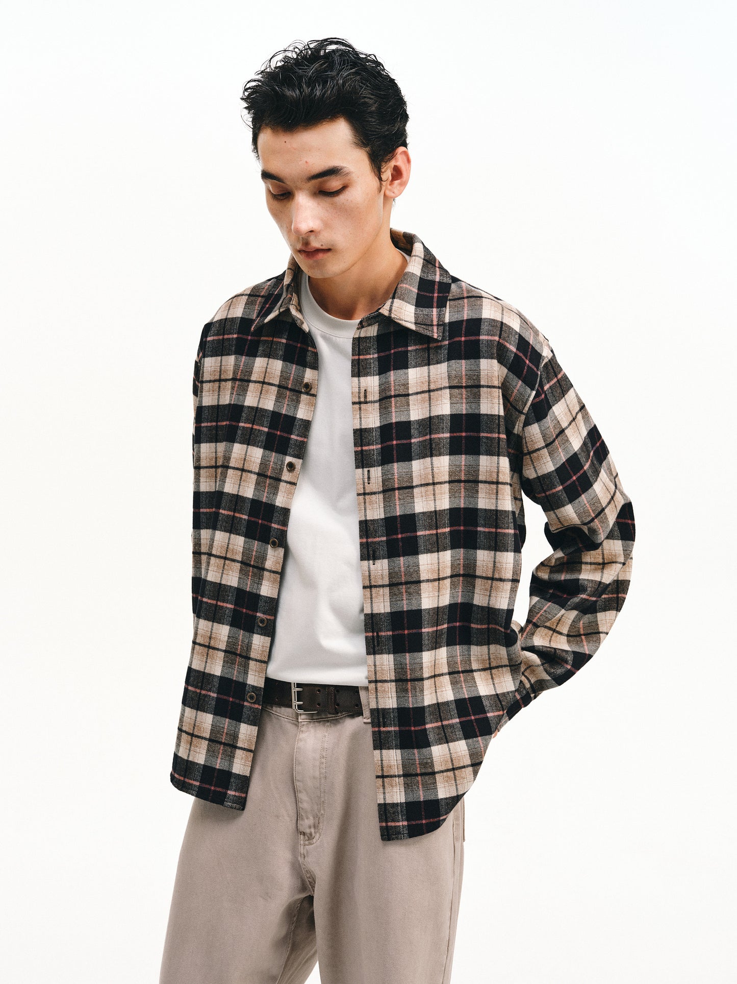 Yarn-dyed Flannel Check Shirt