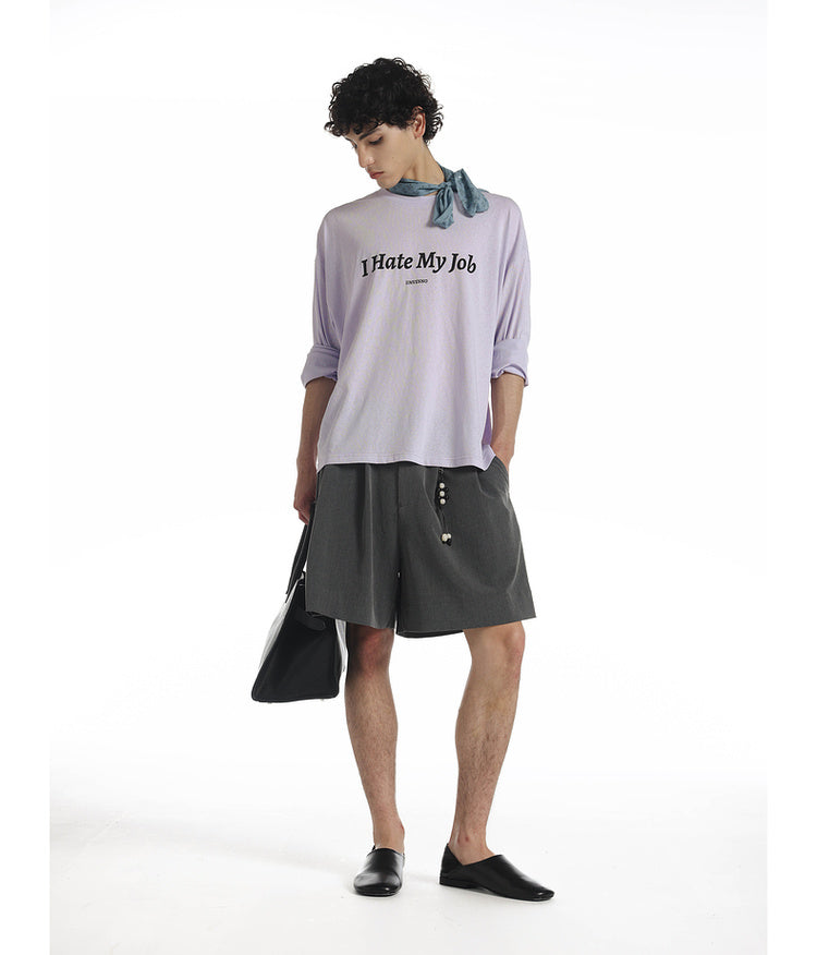 Slogan Print T-Shirt