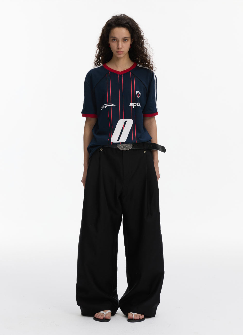 Round Neck Motorcycle T-Shirt