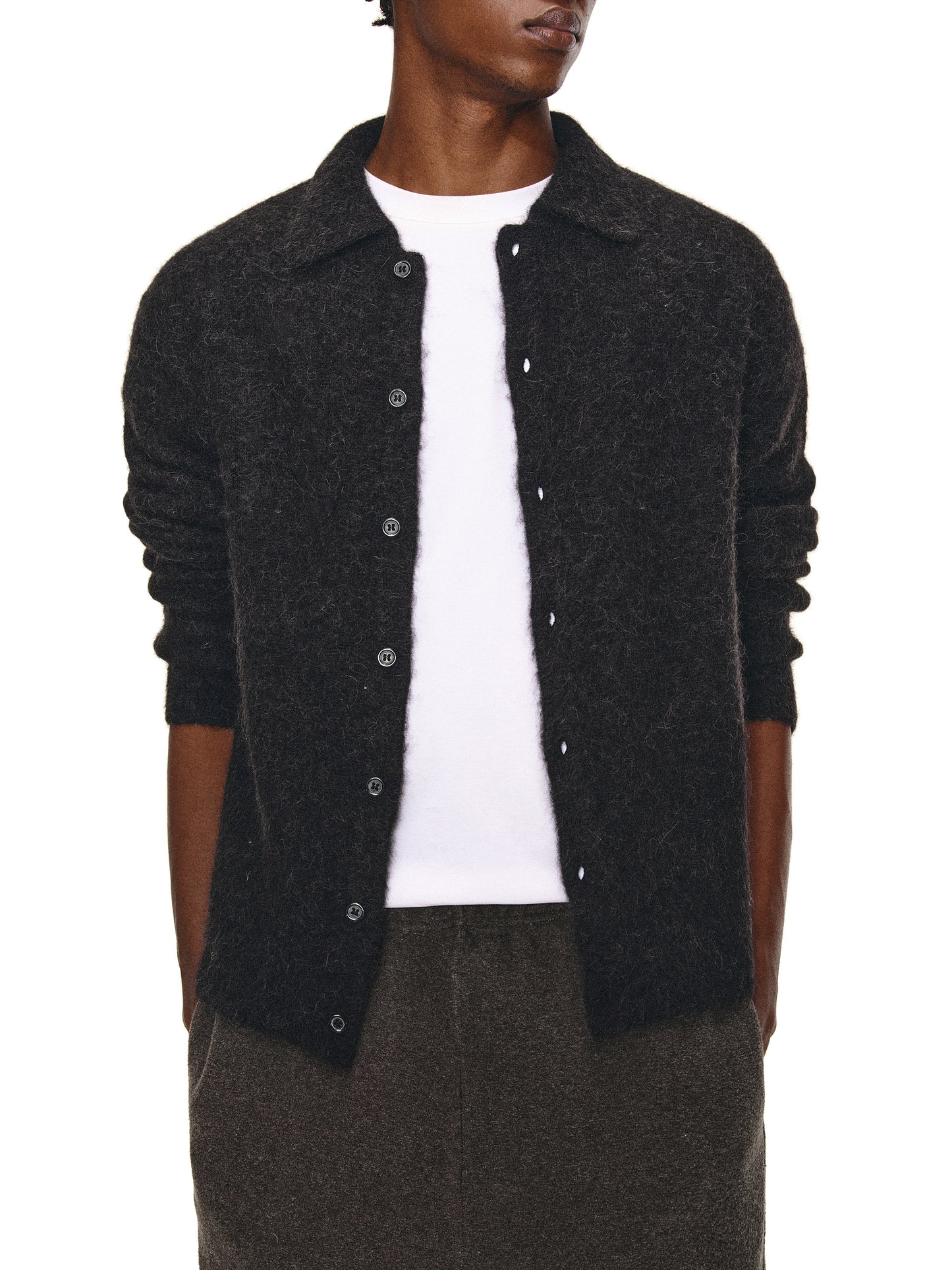 Lapel Cardigan
