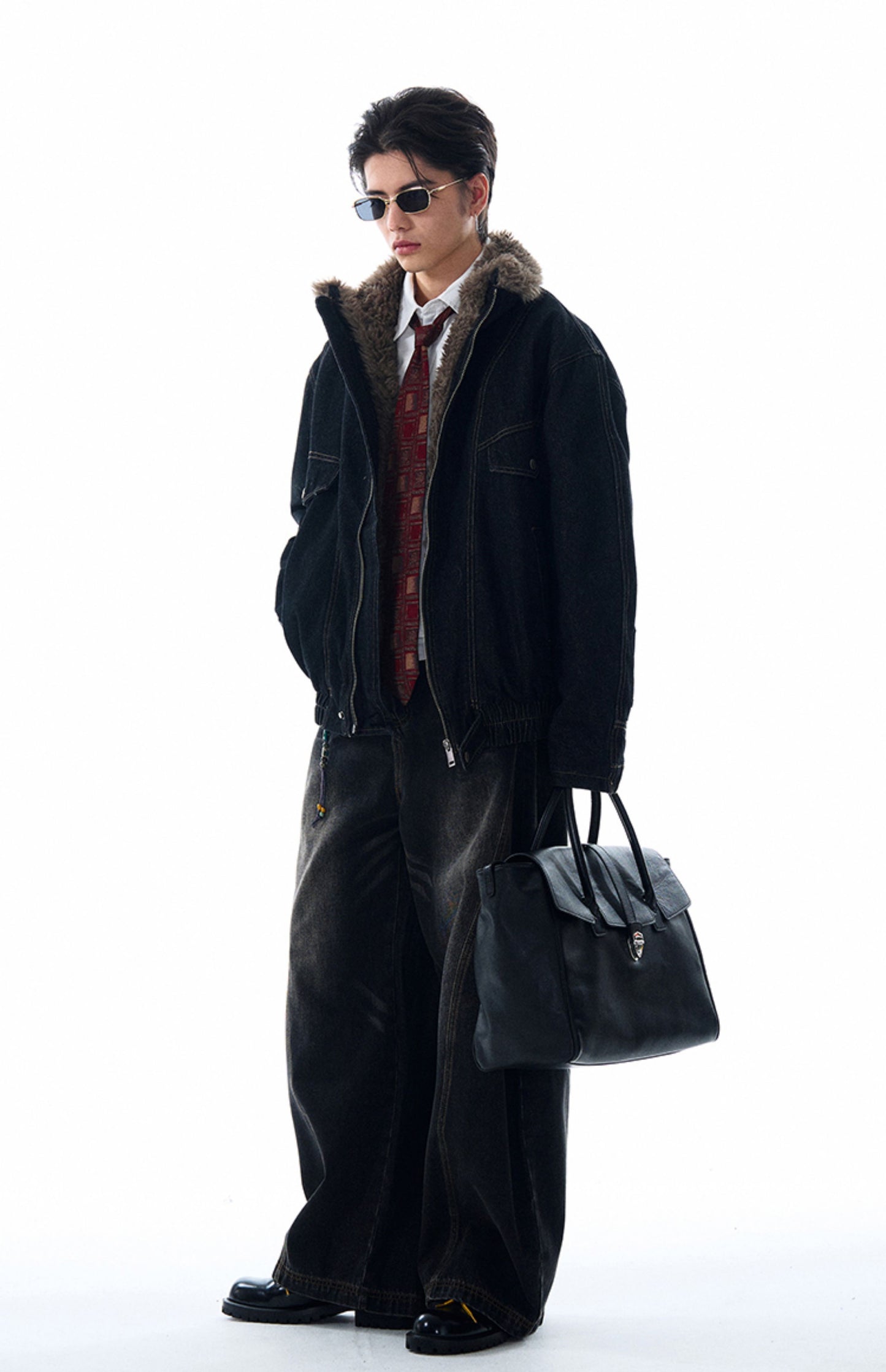 Heavy Washed Denim Jacket