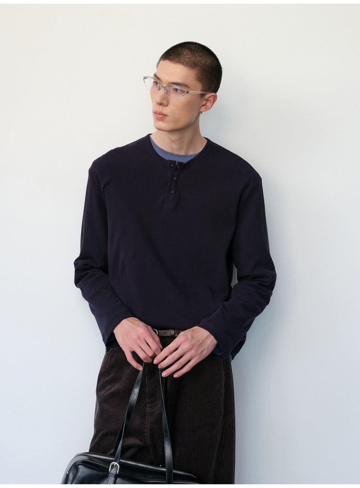 Henry Collar Base Layer T-Shirt