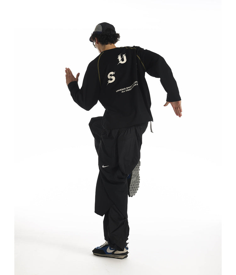 Contrast Color Raglan T-Shirt