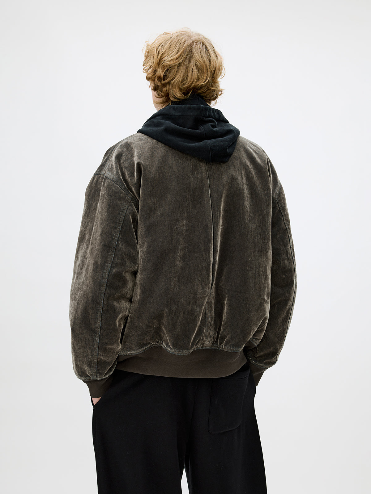 Flock Denim Bomber Jacket