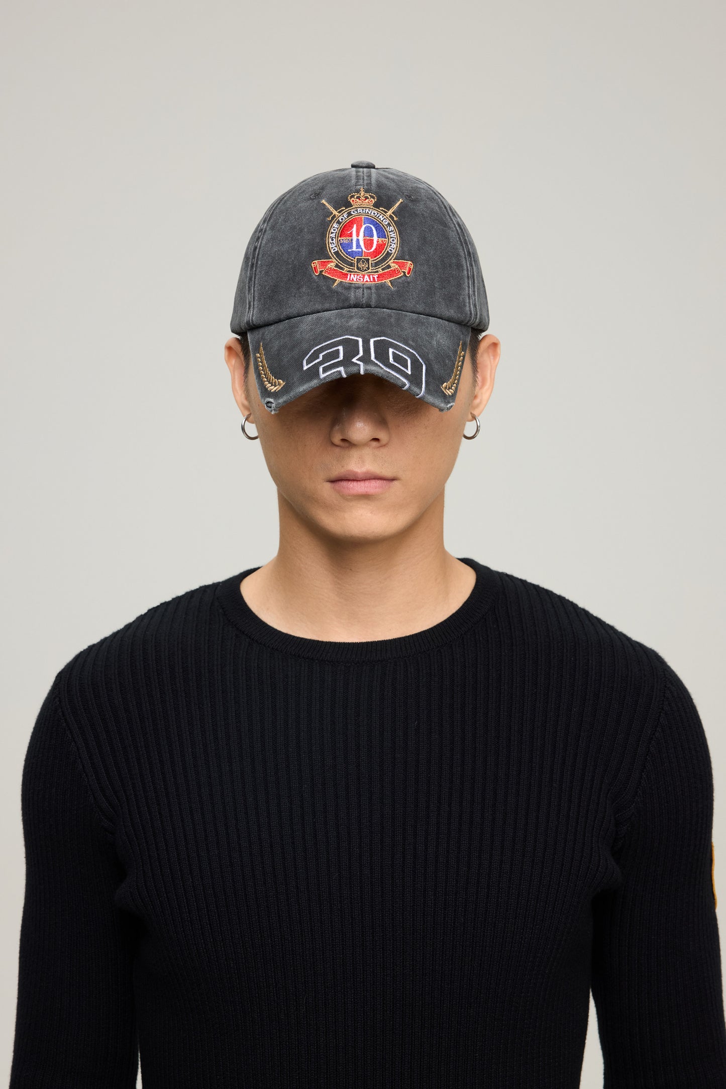 Washable Baseball Cap with Commemorative Embroidery